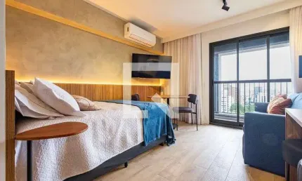 Kitnet / stúdio para aluguel - pinheiros, 1 quarto,  26 m² - são paulo