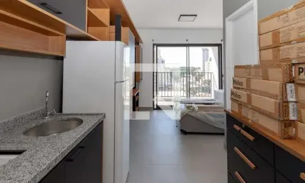 Kitnet / stúdio para aluguel - santo amaro , 1 quarto,  24 m² - são paulo