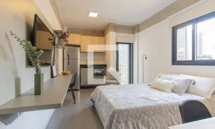Kitnet / Stúdio para Aluguel - Bigorrilho, 1 Quarto,  23 m² - Curitiba