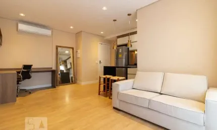 Kitnet / stúdio para aluguel - chácara santo antonio, 1 quarto,  50 m² - são paulo