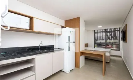 Kitnet / stúdio para aluguel - consolação, 1 quarto,  24 m² - são paulo