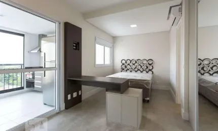 Apartamento para Aluguel - Brooklin, 1 Quarto,  37 m² - São Paulo