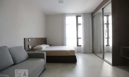 Kitnet / stúdio para aluguel - centro, 1 quarto,  30 m² - são paulo