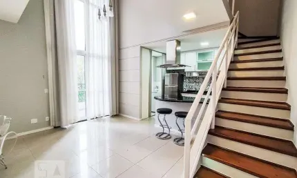 Apartamento para aluguel - panamby, 1 quarto,  84 m² - são paulo