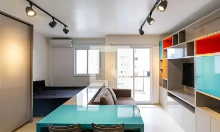 Kitnet / stúdio para aluguel - santa cecília, 1 quarto,  34 m² - são paulo