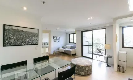 Apartamento para aluguel - vila olímpia, 1 quarto,  53 m² - são paulo
