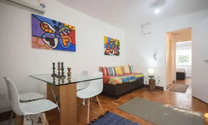 Apartamento para aluguel - real parque, 1 quarto,  50 m² - são paulo