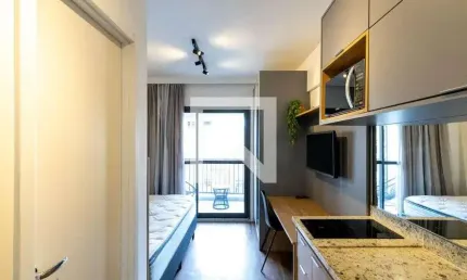 Kitnet / stúdio para aluguel - santa cecília, 1 quarto,  21 m² - são paulo