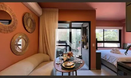 Kitnet / stúdio para aluguel - pinheiros, 1 quarto,  23 m² - são paulo