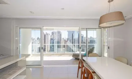 Apartamento para aluguel - vila olímpia, 2 quartos,  157 m² - são paulo