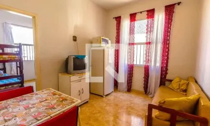 Apartamento para aluguel - cidade ocian, 1 quarto,  40 m² - praia grande