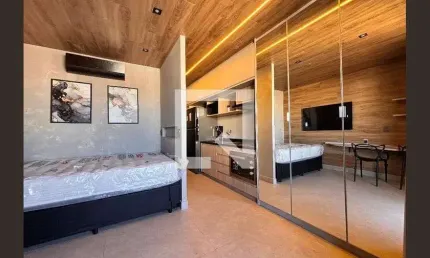 Kitnet / stúdio para aluguel - moema, 1 quarto,  28 m² - são paulo