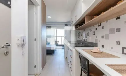 Kitnet / stúdio para aluguel - santo amaro , 1 quarto,  25 m² - são paulo