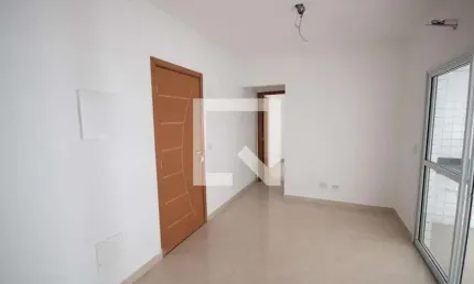 Apartamento para aluguel - vila caiçara, 1 quarto,  50 m² - praia grande