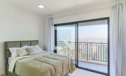 Kitnet / stúdio para aluguel - santo amaro , 1 quarto,  27 m² - são paulo