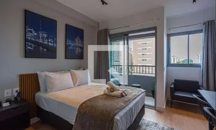Kitnet / stúdio para aluguel - vila olímpia, 1 quarto,  24 m² - são paulo