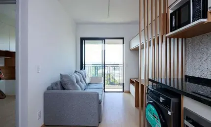 Apartamento para aluguel - santo amaro , 1 quarto,  33 m² - são paulo