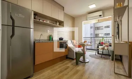 Kitnet / stúdio para aluguel - pinheiros, 1 quarto,  26 m² - são paulo
