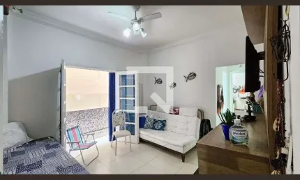 Kitnet / Stúdio para Aluguel - José Menino, 1 Quarto,  30 m² - Santos
