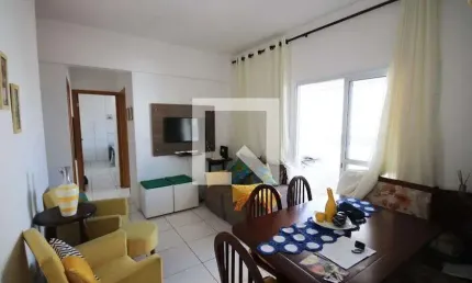 Apartamento para aluguel - aviação, 2 quartos,  75 m² - praia grande