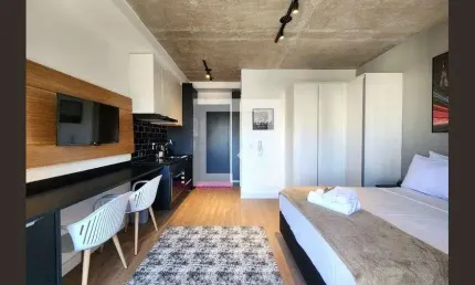 Kitnet / stúdio para aluguel - moema, 1 quarto,  24 m² - são paulo