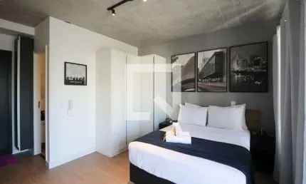 Apartamento para aluguel - moema, 1 quarto,  24 m² - são paulo