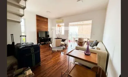 Cobertura para Aluguel - Chácara Santo Antonio, 2 Quartos,  129 m² - São Paulo