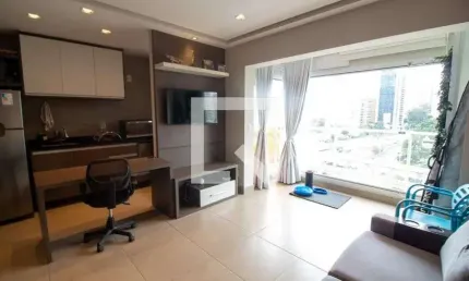 Kitnet / stúdio para aluguel - brooklin, 1 quarto,  37 m² - são paulo