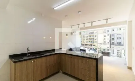 Kitnet / stúdio para aluguel - centro, 1 quarto,  37 m² - são paulo