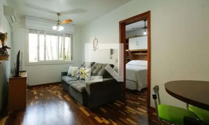 Apartamento para aluguel - cristo redentor, 1 quarto,  45 m² - porto alegre