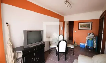 Apartamento para aluguel - vila tupi, 1 quarto,  75 m² - praia grande