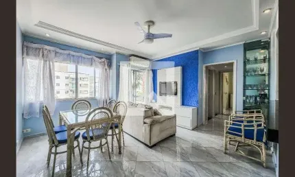 Apartamento para aluguel - embaré, 2 quartos,  76 m² - santos