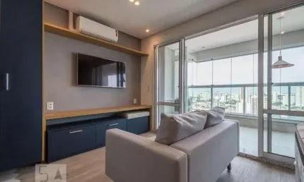 Kitnet / stúdio para aluguel - campo belo, 1 quarto,  34 m² - são paulo