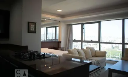 Apartamento para aluguel - praia de belas , 1 quarto,  49 m² - porto alegre