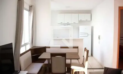 Apartamento para aluguel - shopping park, 2 quartos,  41 m² - uberlândia