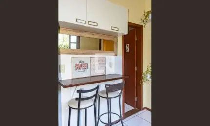 Kitnet / stúdio para aluguel - canto da lagoa, 1 quarto,  31 m² - florianópolis