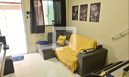 Casa para aluguel - maracanã, 2 quartos,  55 m² - praia grande