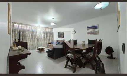 Apartamento para aluguel - aparecida, 3 quartos,  125 m² - santos
