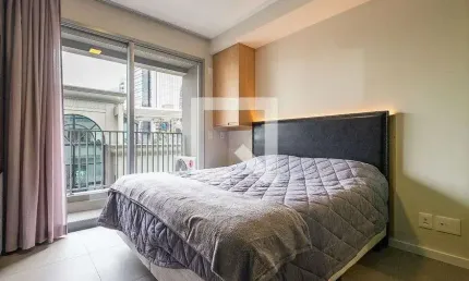 Kitnet / stúdio para aluguel - jardim paulistano, 1 quarto,  23 m² - são paulo