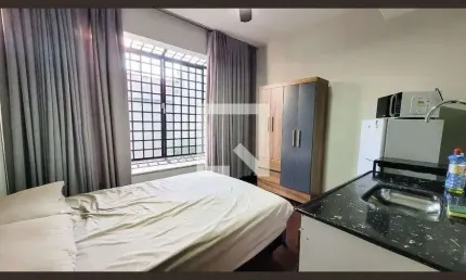 Kitnet / stúdio para aluguel - vila brandina, 1 quarto,  18 m² - campinas