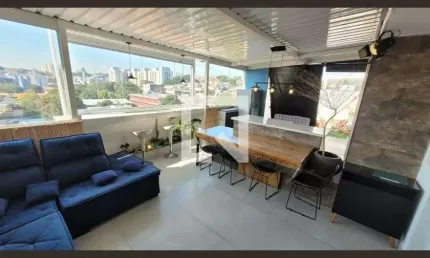 Cobertura para aluguel - jardim éster yolanda, 2 quartos,  139 m² - são paulo