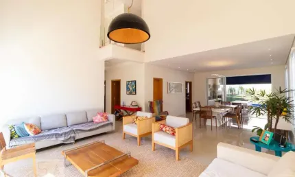 Casa / sobrado em condomínio para aluguel - bairro das palmeiras, 5 quartos,  346 m² - campinas
