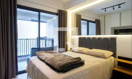 Kitnet / stúdio para aluguel - consolação, 1 quarto,  24 m² - são paulo