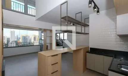 Apartamento para aluguel - chácara santo antonio, 1 quarto,  58 m² - são paulo