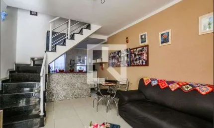 Casa para aluguel - vila assunção, 3 quartos,  120 m² - santo andré