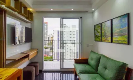 Apartamento para aluguel - brooklin, 1 quarto,  27 m² - são paulo