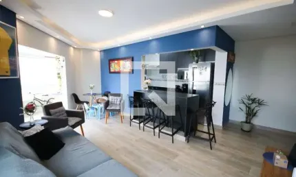 Apartamento para aluguel - guilhermina, 3 quartos,  92 m² - praia grande