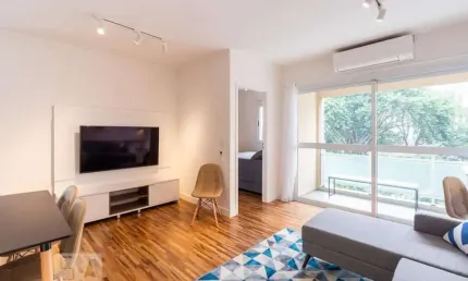 Apartamento para aluguel - vila olímpia, 1 quarto,  52 m² - são paulo