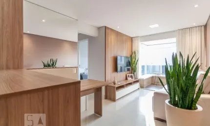 Apartamento para Aluguel - Vila Assunção, 2 Quartos,  63 m² - Santo André
