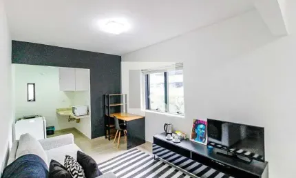 Apartamento para aluguel - brooklin, 1 quarto,  33 m² - são paulo